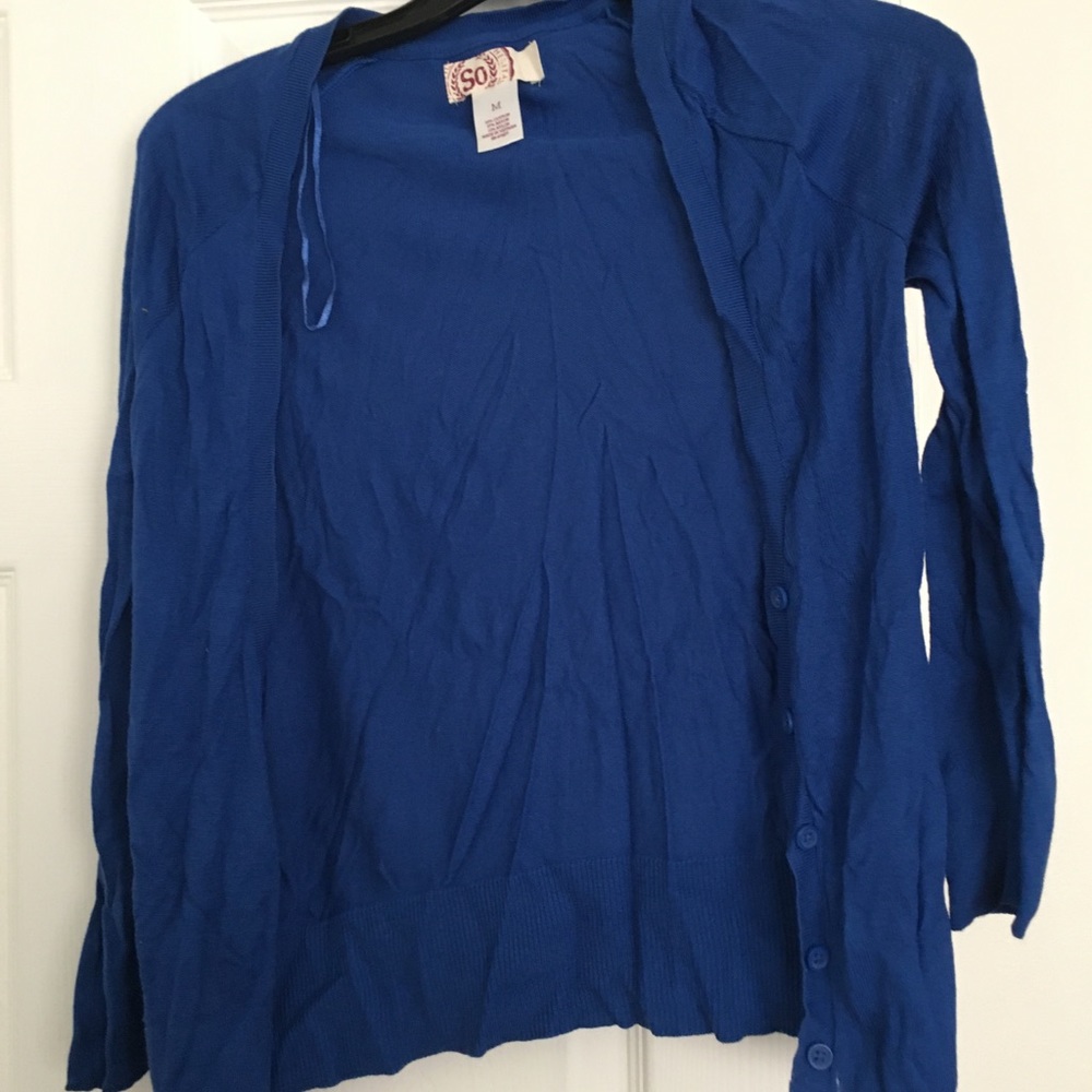 Blue sweater